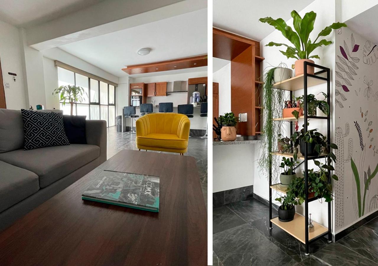 Great Apartment In The Heart Of Coyoacan Mexico City Ngoại thất bức ảnh